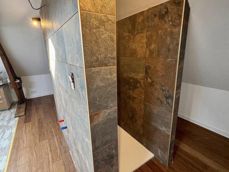 Réalisation - Nouvelle douche parentale